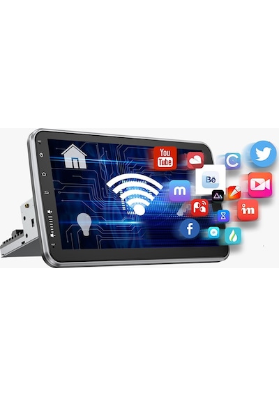 Android Multimedya 10,1 İnc 360 Dönen Carplay 2/32gb Hdıps
