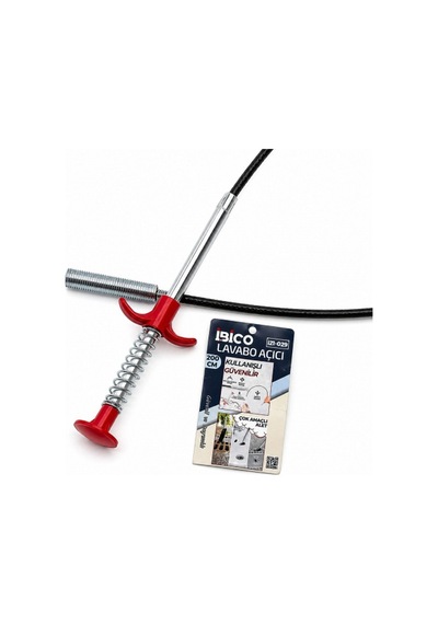 200cm Yaylı - Kıskaç Lavabo - Gider Vb.temizleme - Çok Amaçlı Çubuk 5324 11256627