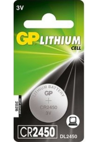Gp Batteries Cr2450 2450 Boy Lityum Düğme Pil. 3 Volt. 5'Li Kart