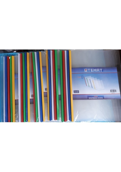 Cilt Kapağı Alt +Üst + Sırt 25 Adet Li Paket 5 Renk Comix