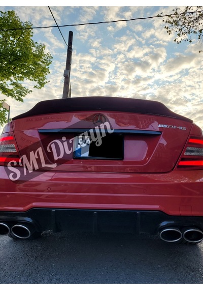 Mercedes W204 Rt Dizayn Spoiler-spoyler