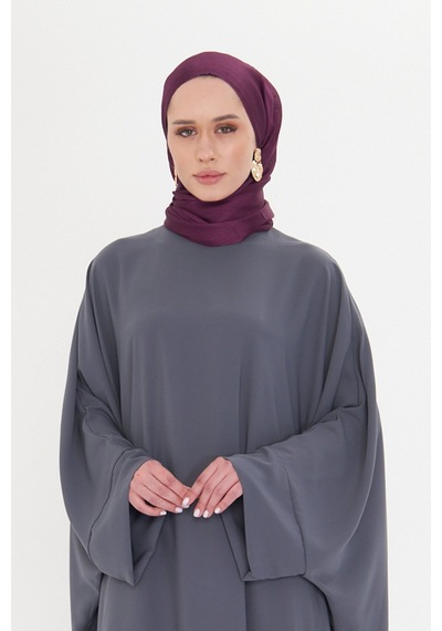 Hürrem Bone Şarabi Düz Klasik Şal Turlu Polyester Lüx Janjan 202126 08 Şarabi