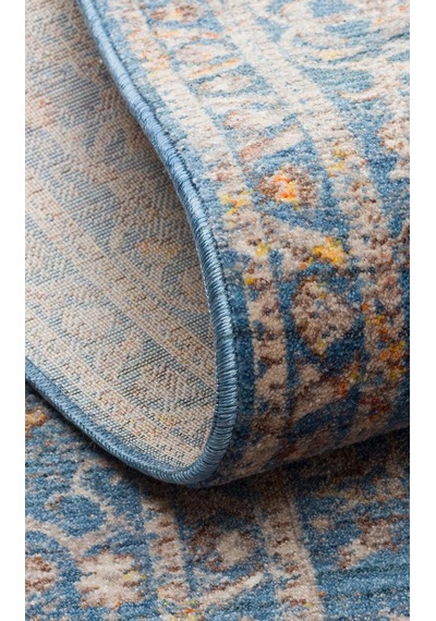 Hoom Rugs Petra 18 Mavi Makine Halısı Mavi