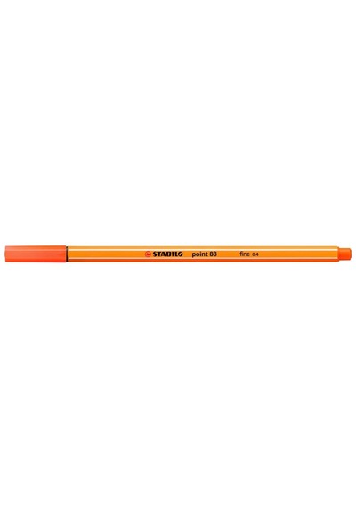 Stabilo Point 88-30 A Alev Kırmızı 0.4 Mm Ince Keçe Uçlu Kalem