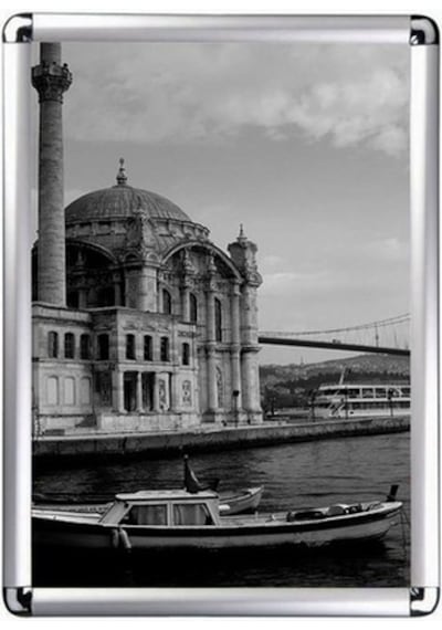 B2 50X70Cm Alüminyum Çerçeve Rondo Köşe Aç Kapa Açılır Kapanır