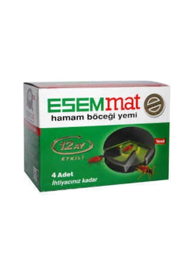 Esemmat Hamam Böceği Yemi 12 Ay Etkili 4 Adet 7697680683674