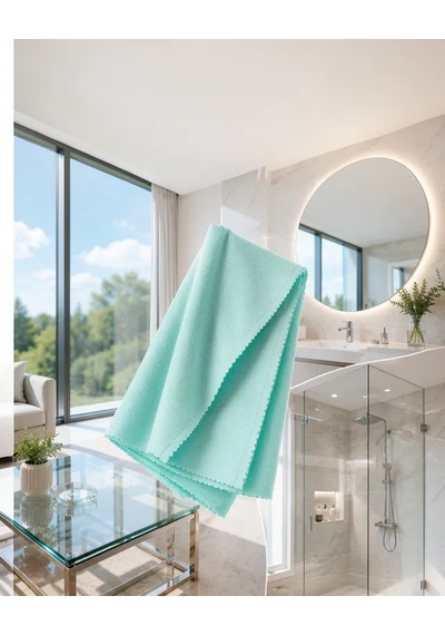 Astraltech 40x60 Mikrofiber Cam Temizlik Bezi İz Bırakmaz