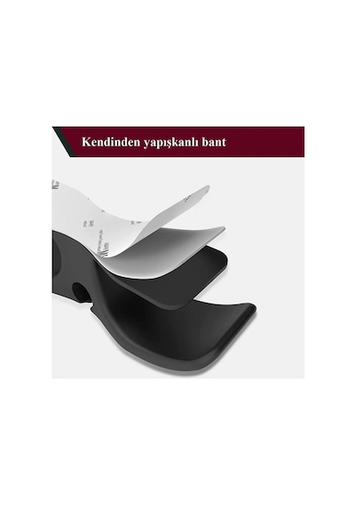 Ev Aletleri Kordon Sabitleyici Gizleme Klipsi Yapıştırmalı 2 Li Set
