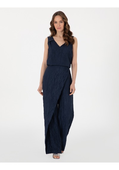 Pierre Cardin Kadın Lacivert Pantolon Kanvas-chino 50301247-vr033 Lacivert