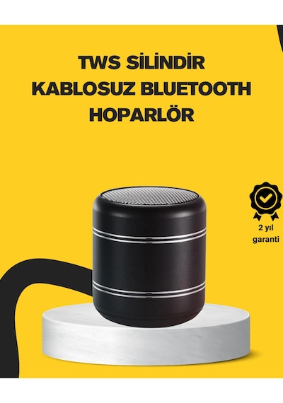 Mini - 161 - Alüminyum Bluetooth Hoparlör Yüksek - Muratech - Bas Performansı