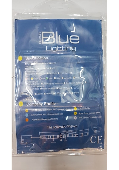 Bleu Lighting Rgb Şerit Led Seti 5 Mt Silikonlu