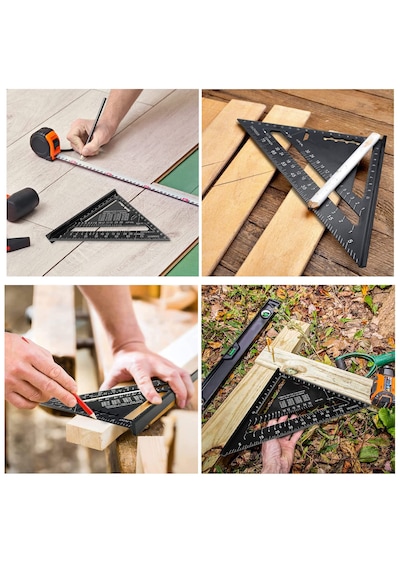 Benan Tools Bnn5061 Alüminyum Üçgen Gönye 305x430 Mm.