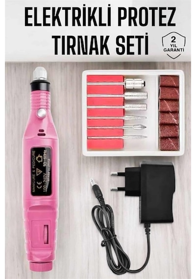 Nasır Temizleyici Manikür Pedikür Seti Elektrikli Usb Girişli - Lisinya
