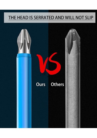 10 Parça Ph2 Manyetik Tornavida Uç Seti 50mm Uzunluk Altıgen Şaftlı Yıldız Başlı Matkap Ucu Kaymaz Çapraz Tornavida Ma