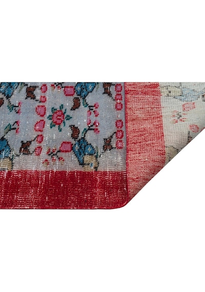 Gerçek El Dokuma Eskitme Vintage Halı 162 X 257 Cm