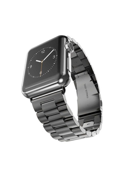 Apple Uyumlu  Watch 40 MM Krd-04 Metal Katlamalı Yandan Klips Kordon