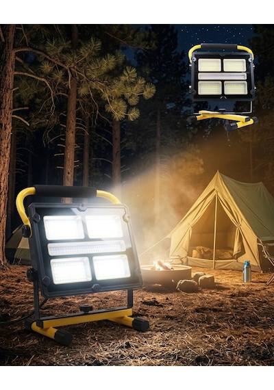 Solar Ve Usb Şarjlı Güçlü Led Çalışma Lambası Ayarlanabilir Açılı Kamp Feneri 73516610