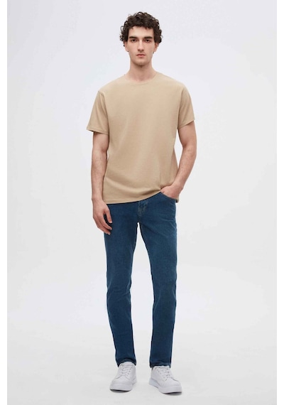 D's Damat Ds Damat Slim Fit Bej Bisiklet Yaka %100 Pamuklu Nefes Alabilen T-shirt 4hc141996753m Bej D's Damat Ds Damat Slim Fit Bej Bisiklet Yaka %100 Pamuklu Nefes Alabilen T-shirt 4hc141996753m Bej