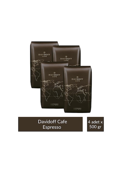 Davidoff Café Espresso Çekirdek Kahve 500 G X 4 Adet Çekirdek