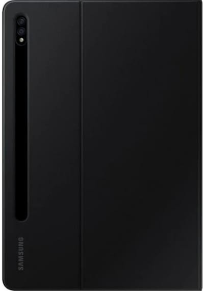 Samsung Uyumlu Tab S7 / S8 Book Cover Kapaklı Kılıf - Siyah EF-BT630PBEG