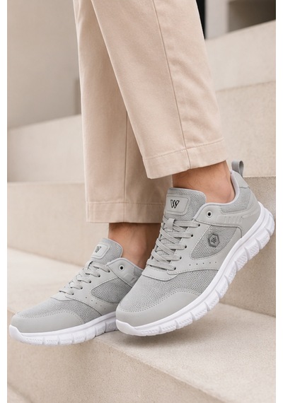 Purewalk Unisex Gri Kalın Tabanlı Spor Ayakkabı - Hafif Esnek Günlük Yürüyüş Sneaker Rahat Koşu ... Purewalk Unisex Gri Kalın Tabanlı Spor Ayakkabı - Hafif Esnek Günlük Yürüyüş Sneaker Rahat Koşu ...