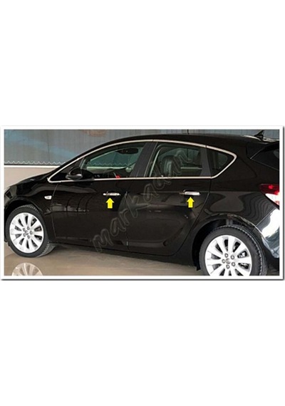 Db Chrome Opel Astra H Hb Kapı Kolu Nikelajı 2004-2013 4 Kapı P.Ç