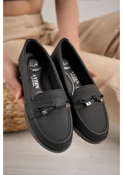 Nesil Shoes Ayzen 502 Siyah Kot Anatomik Kadın Ayakkabı-siyah Kot Kot Rengi - Siyah Nesil Shoes Ayzen 502 Siyah Kot Anatomik Kadın Ayakkabı-siyah Kot Kot Rengi - Siyah