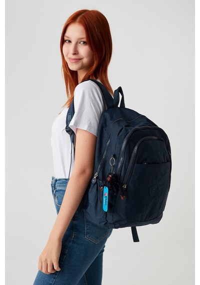 Nemo Bags Lacivert Çantası Krinkıl Su Geçirmez Okul Çantası