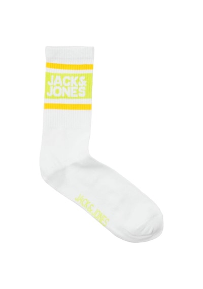 Jack & jones Jack&jones Jaclogo Strıpe Tennıs Sock 12250750 Yeşil 001