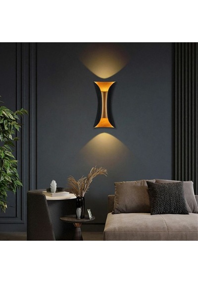10 Watt Dekoratif Led Aplik, Modern Dış Mekan Aydınlatma Armatürü, Bahçe Duvar Aplik, Modern Armatür Diğer