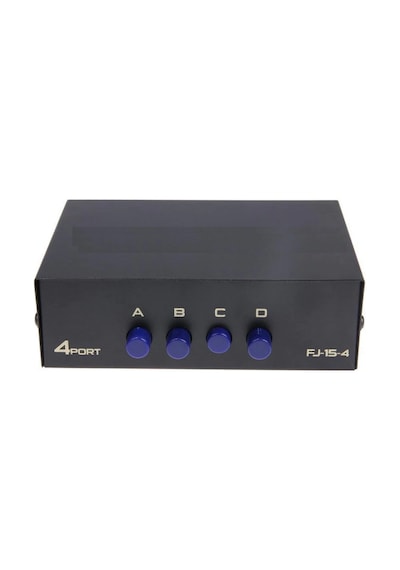 Vga Switch Çoklayıcı Çoğaltıcı Splitter 4 Port 4841A Çoklu Ekran