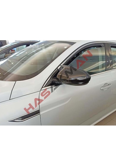 Renault Talisman Batman Yarasa Ayna Kapağı Piano Black 2015+
