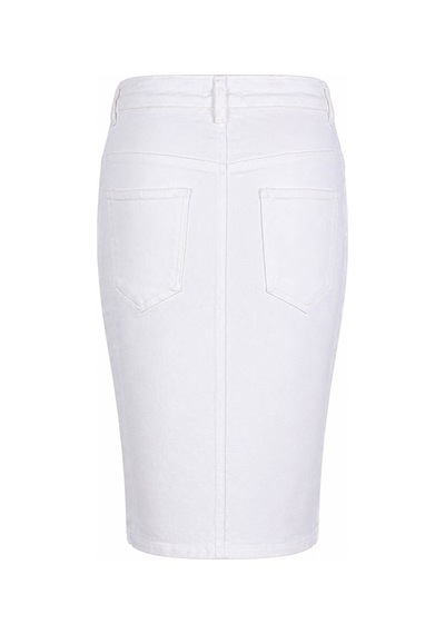 Trender 1736 Beyaz Kadın Etek 27kr27000005
