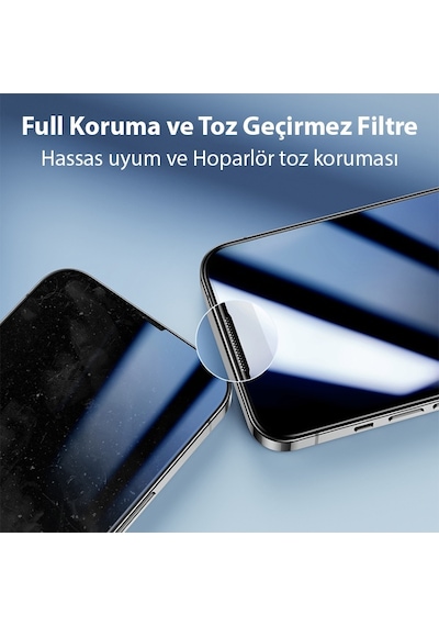 Ally Apple Uyumlu   iPhone 14 Pro Full Hd Kırılmaz Cam Ekran Koruyucu