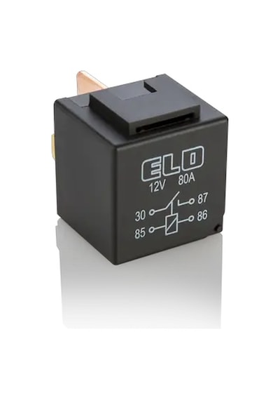 Elo Mini Güç Rölesi 12v 80a 4 Terminalli Toz Korumalı