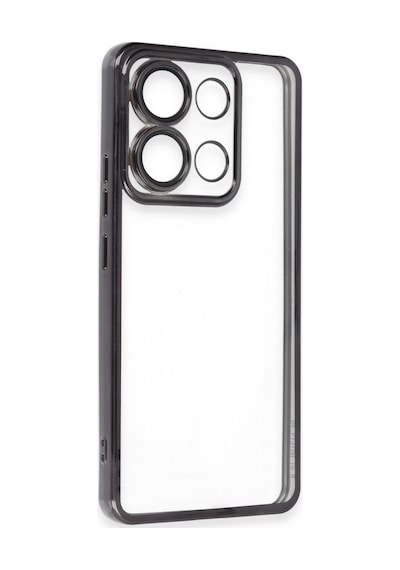 X6 Pro Kılıf Razer Lensli Silikon - Siyah