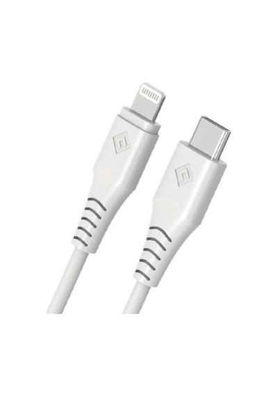 Novoo MFi Sertifikalı 60W Type-C to Lightning iPhone / Apple Uyumlu iPad  Hızlı Şarj ve Data Kablosu Beyaz 1.2 Metre
