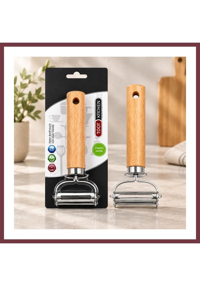 Storeşahin Ahlap Saplı Soyacak Shn0720 Çok Renkli