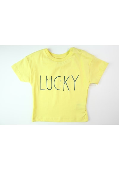 Harika Kids Erkek Çocuk Lucky Baskılı Kısa Kollu Şortlu Alt Üst Takım 001