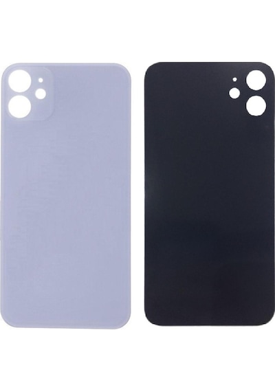 Apple Uyumlu iPhone 11 Mor Arka Kapak Batarya Kapağı Pil Kapağı Yedcom Mor