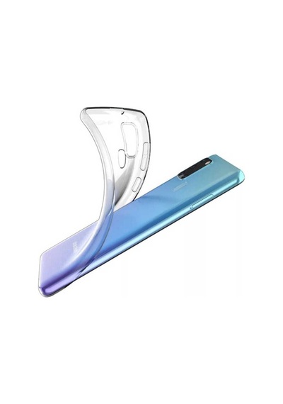 Galaxy A21s Kılıf Zore Süper Silikon Kapak Renksiz