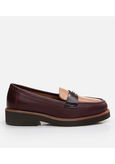 Hotiç Kadın Deri Siyah Loafer