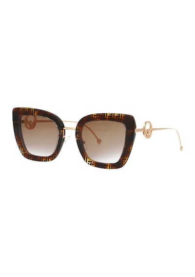 Fendi Ff 0408 S 086 Qr 51 Kadın Güneş Gözlüğü Kahverengi