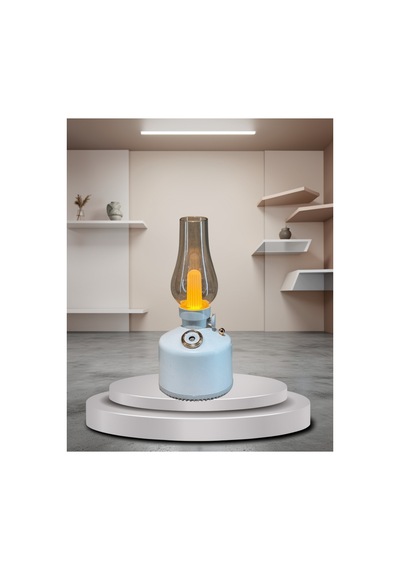 Retro Gaz Lambası Tarzı Led Işıklı Aroma Mist Maker