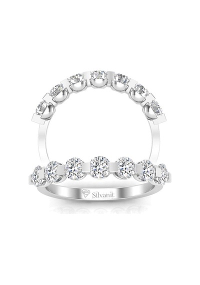 0,60 Karat Yarımtur Pırlanta Yüzük