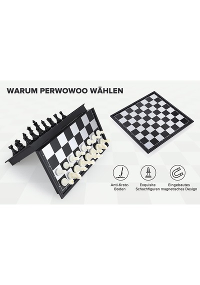 Yüksek Kaliteli Katlanabilir Manyetik Satranç Takımı 30x30 Cm Taşınabilir Seyahat &okul Satranç Seti