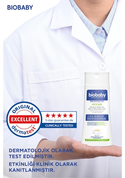 Biobaby Atocare Kuru ve Atopik Ciltler İçin Şampuan 300 Ml 2 Adet