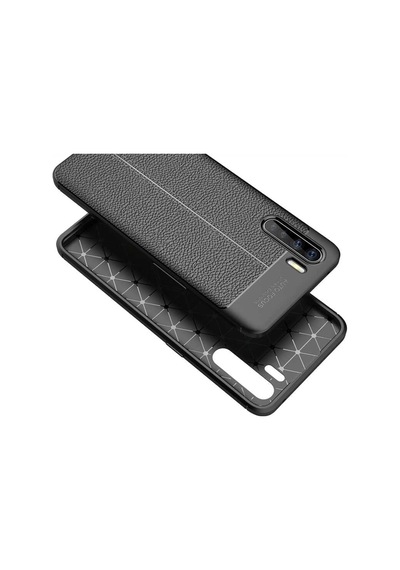 Oppo A91 Kilif Deri Desenli Kamera Çikintili Kalite Silikon 446589824