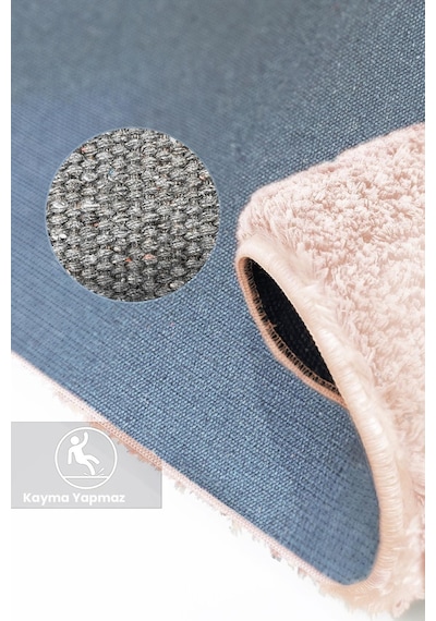 Brillahome Kaymaz Taban, Tekli Post Peluş Banyo Paspası, Kaymaz Taban 50 80 Cm 001