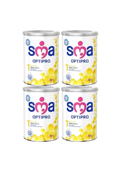 Sma Optipro 1 Bebek Sütü 400 G 4 Adet Sma Optipro 1 Bebek Sütü 400 G 4 Adet